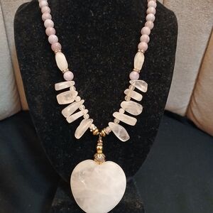 Elegant Heart Pendant Necklace
